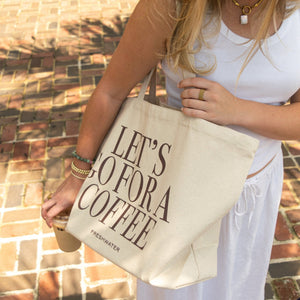 Let's Go For A Coffee Tote | Freshwater