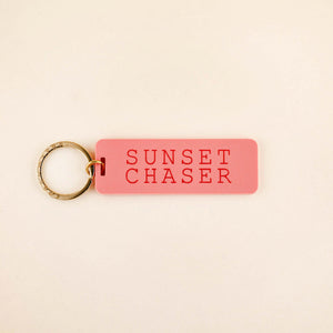 Sunset Chaser Keychain in Coral | Freshwater
