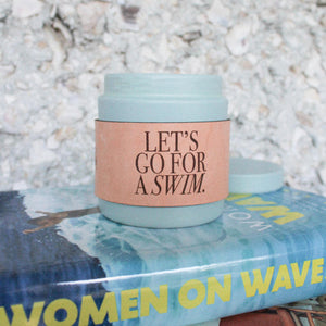 Let's Go For A Swim Soy Candle | Shop Freshwater