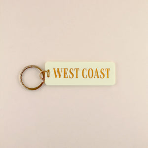 West Coast Keychain | Butter Yellow | Freshwater