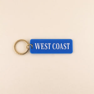 West Coast Keychain | Bright Blue | Freshwater