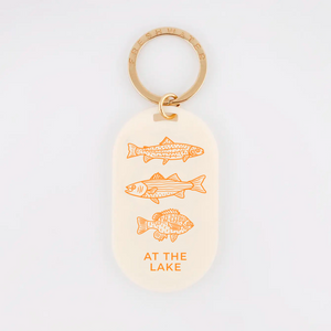 AT THE LAKE | Freshwater Fish Pill Keychain | Shop Freshwater