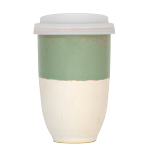 Sage Green Ceramic Travel Mug | Freshwater