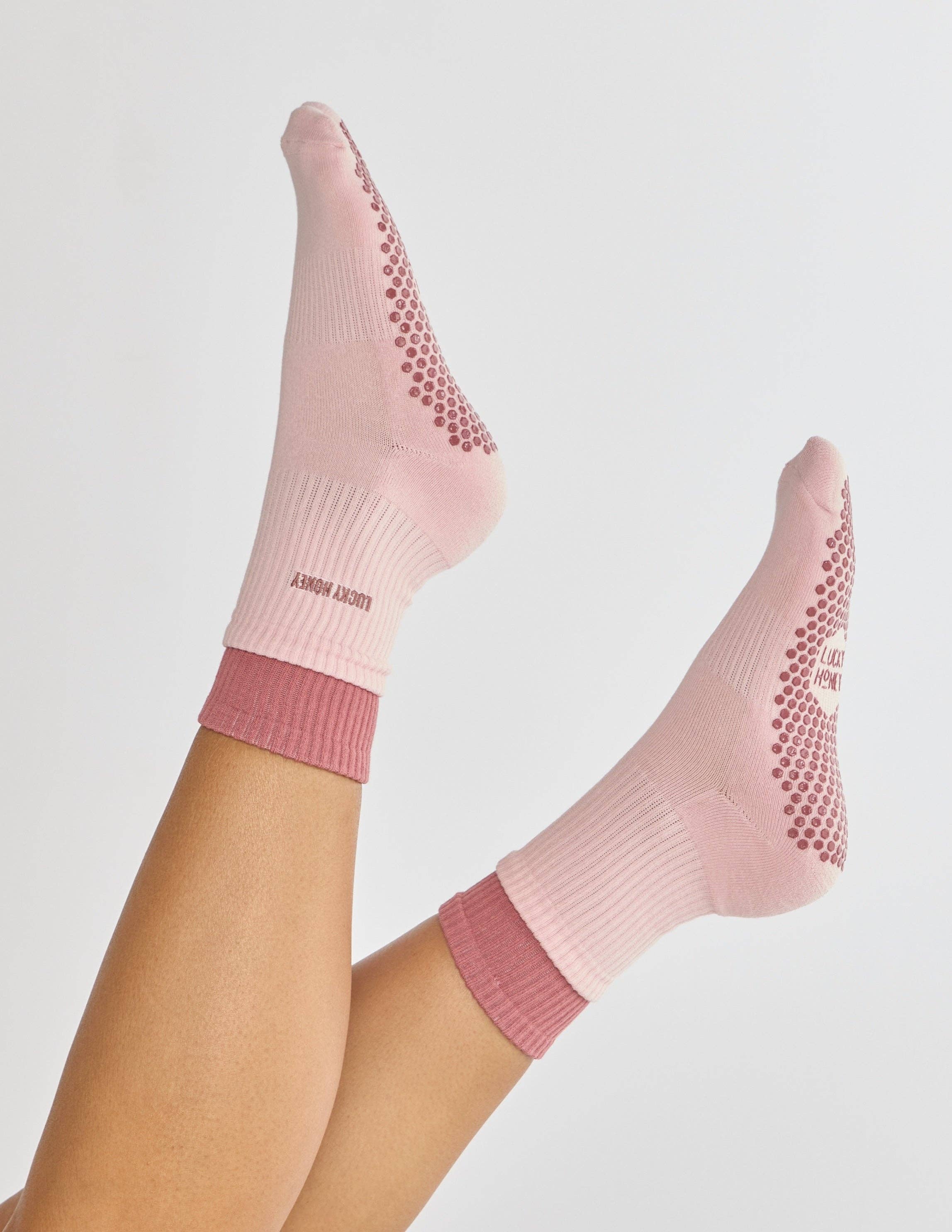 The Stack Sock: Ballet Pink | Freshwater Curated Goods
