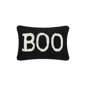 Halloween Boo Hook Throw Pillow | Freshwater