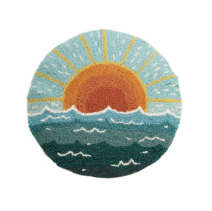 Sun + Seascape Hook Pillow
