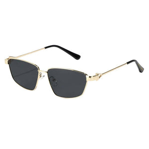 Cleo Polarized Sunglasses | Black/Gold
