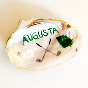 Augusta, GA Hand-Painted Oyster Shell