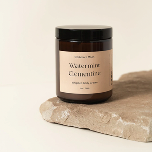 Watermint Clementine Whipped Body Cream | Cashmere Moon | Freshwater