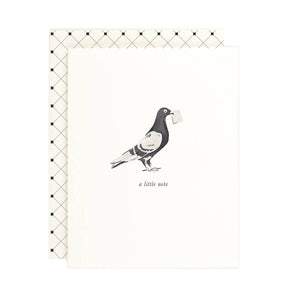 A Little Note Pigeon Card | Freshwater
